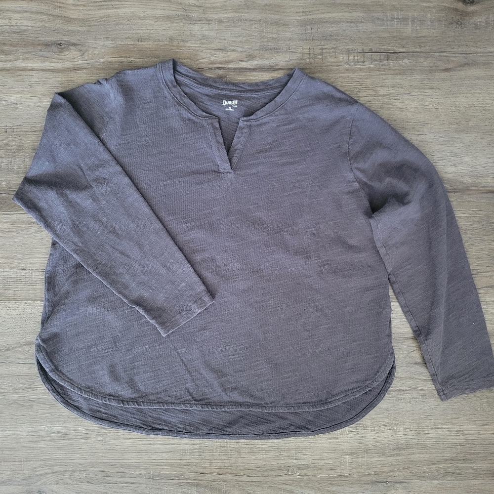 XL Duluth Grey Longsleeved Tee!